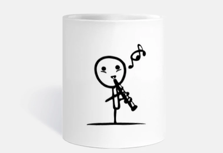 Taza Oboe minimalista