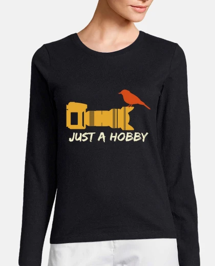 Playera observación de aves solo un pasatiempo 