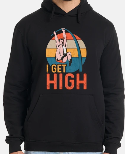 Sudadera obtengo salto con pértiga alto