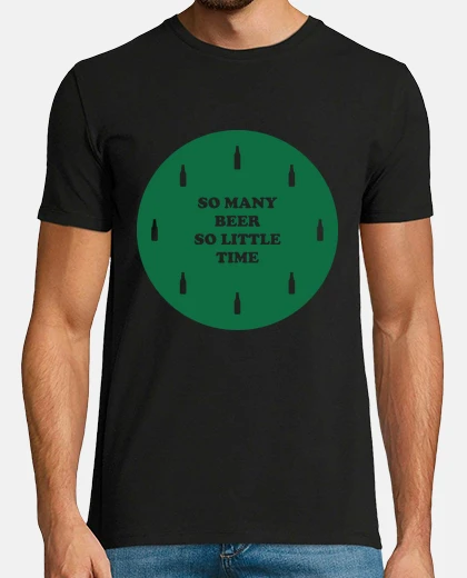 T-shirt obv - così tante birre così tante time