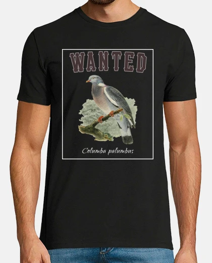 Tee-shirt OBV - Wanted Columba palumbus