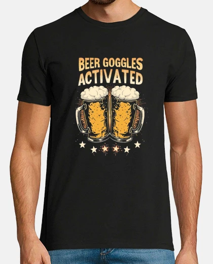 T-shirt occhiali da birra
