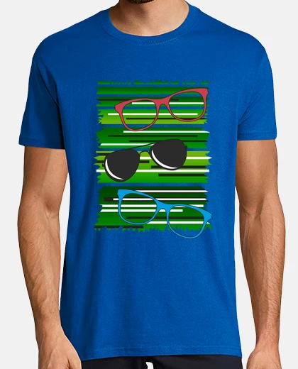 T-shirt occhiali da sole occhiali da v