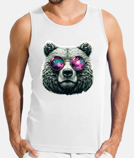 T-shirt occhiali da sole orso grizzly orsi gala