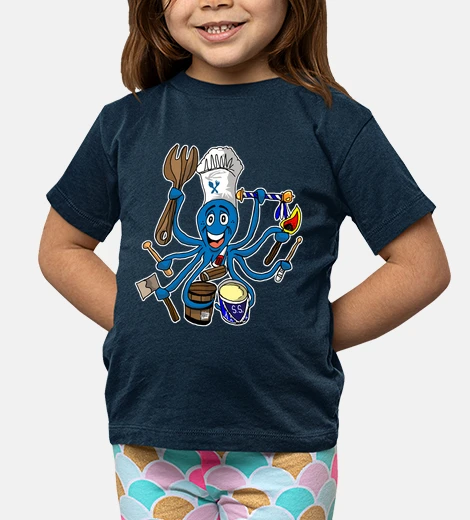Kids octopus drummer