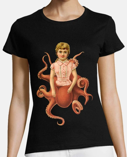 Playera Octopus girl