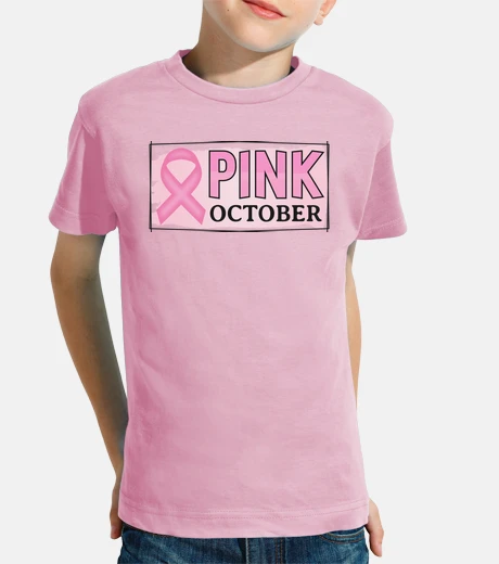 Ropa Octubre rosa lucha contra el cáncer