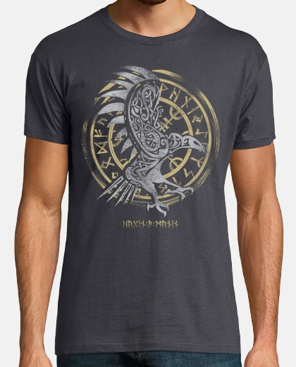 T-shirt odin raven alone