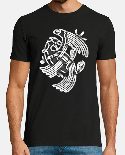 Camiseta odins cuervos huginn y muninn hugin y munin