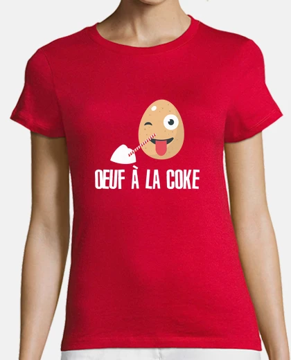 Tee-shirt oeuf à la coke