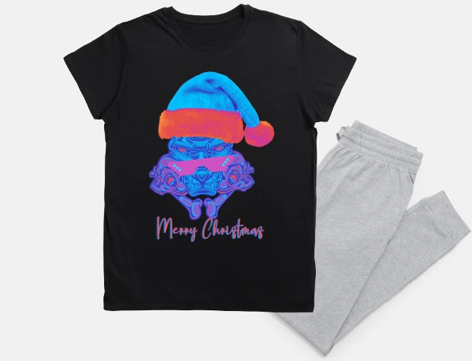 Pigiama OFERTAS EN CAMISETAS MERRY CHRISTMAS  C