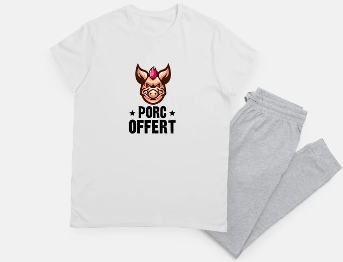 Pyjama offered pork