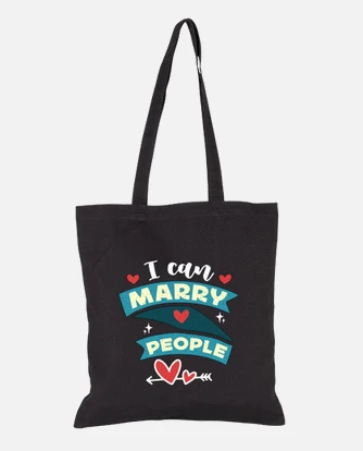 Officiant i can marry people marriage bag | tostadora