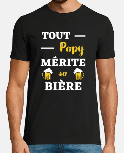 T-shirt ogni nonno merita la sua birra umorismo