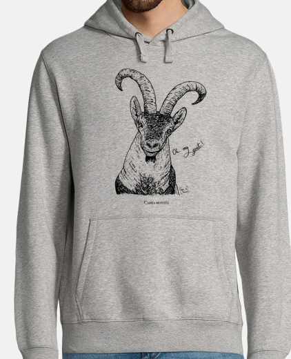 Sudadera Oh my goat. Cabrá montés
