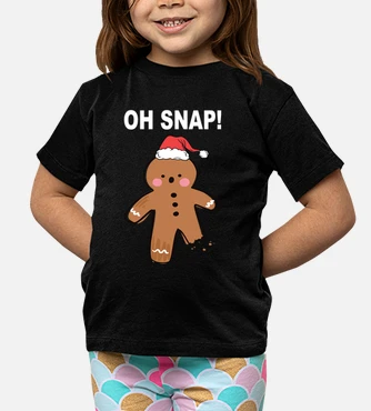 oh snap gingerbread shirt