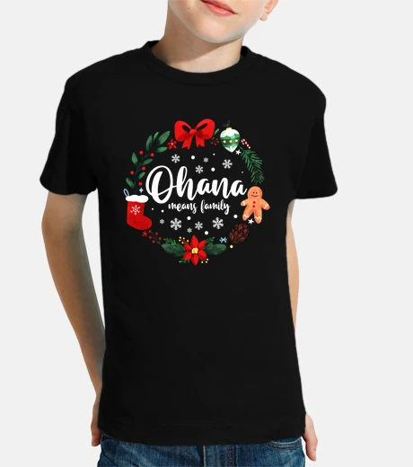 Ropa ohana means family xmas holiday matchin