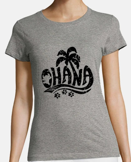 Tee-shirt ohana (noir)