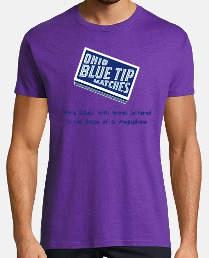 T-shirt ohio punta blu
