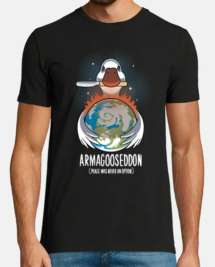 Tee-shirt oie armageddon sans titre