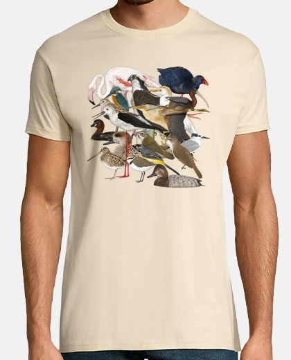 Tee-shirt oiseaux des zones humides
