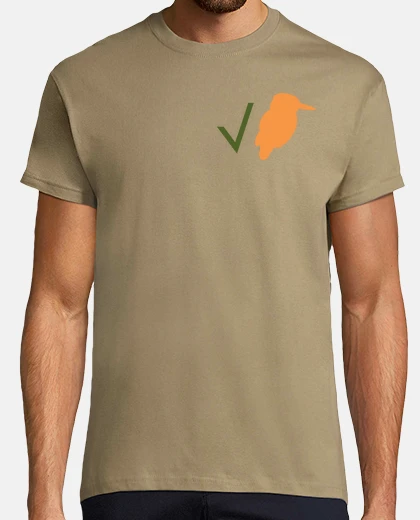 Tee-shirt oiseaux vérifier équipe (homme)