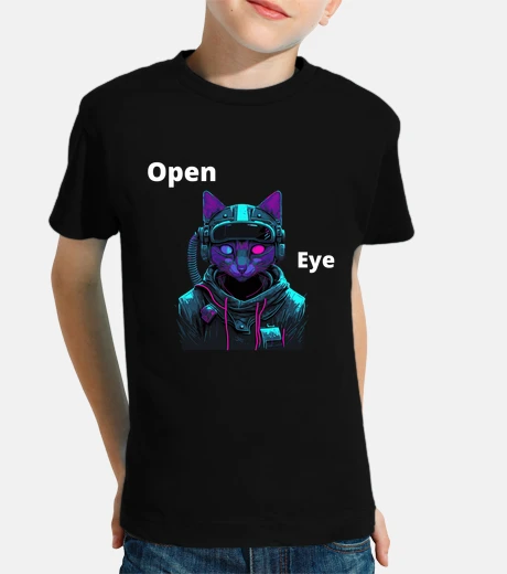 Ropa ojo abierto cyberpunk presente