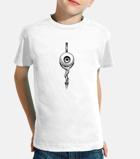 Ropa ojo basura horror tatuaje estilo