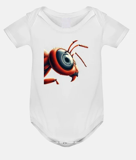 Ropa ojo de hormiga cerrar naturaleza mono mono bebé