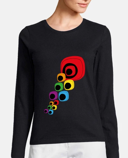 Playera Ojos de colores 