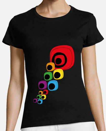 Playera Ojos de colores 