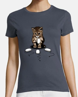 Camisetas Mujer Gatos Env o Gratis laTostadora