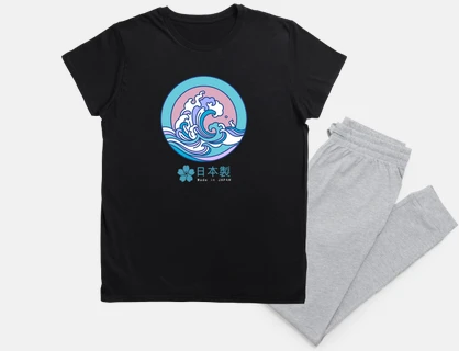 ola de kanagawa de japón