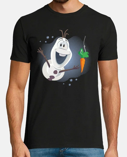 Tee-shirt olaf mashup nirvana