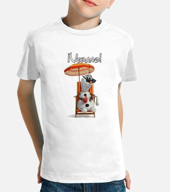 Camiseta ninos olaf nino laTostadora