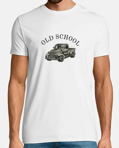 Tee-shirt Old shcool car
