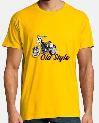 Camiseta Old style flat track