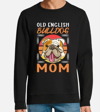 English shop bulldog sweatshirt