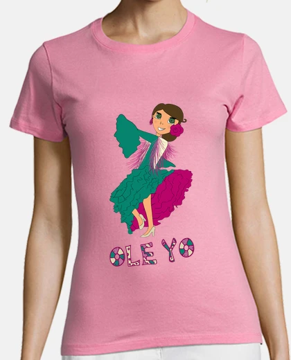 Playera Ole yo, la gitana flamenca 2