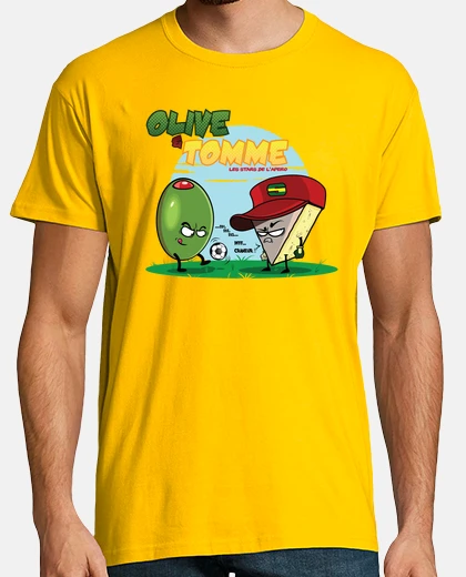 Tee-shirt Olive et Tomme les stars de l'Apéro