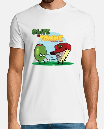 Tee-shirt Olive et Tomme les stars de l'Apéro