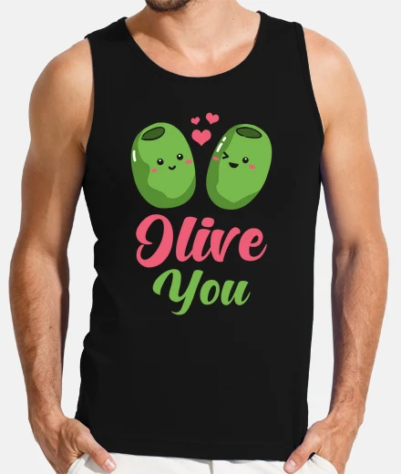 T-shirt olive gioco di parole divertente