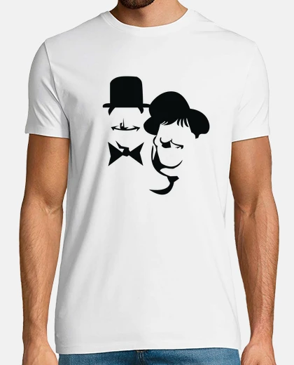 T-shirt oliver e hardy
