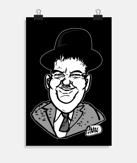 Poster oliver hardy