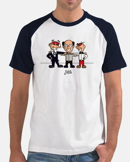 T-shirt omaggio a francisco ibañez con mortadelo e filemón