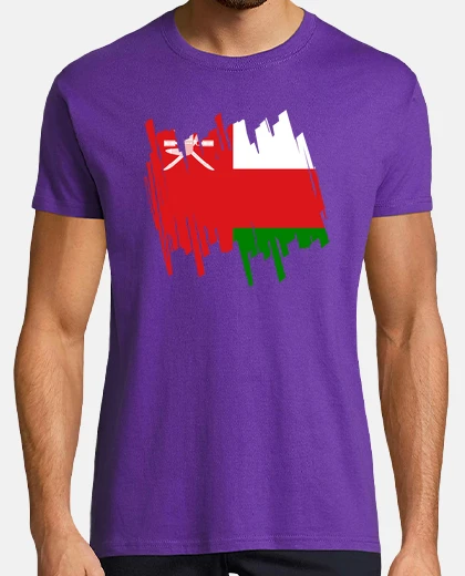 T-shirt oman bandiera