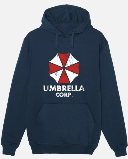 Felpa Con Cappuccio Uomo Umbrella Corporation Resident Game Evil - Foto 5