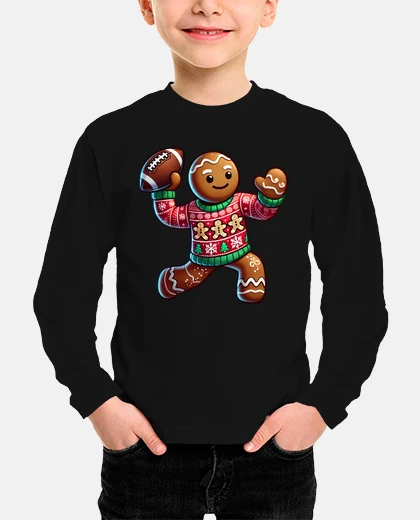 Abbigliamento omino di pan di zenzero di natale di ca