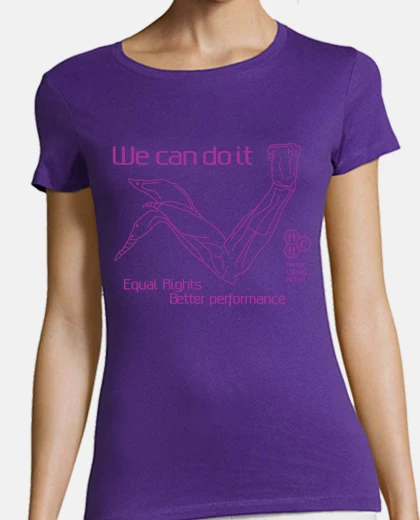 Tee-shirt on can faire fuchsia