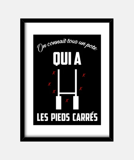 Cadre On connait tous un pote qui a les pieds